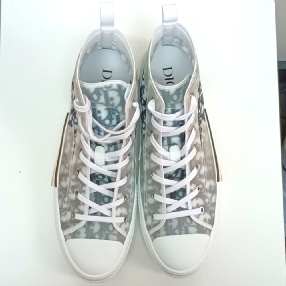Dior Oblique High-Top Sneaker B23 - Picture 12 of 12